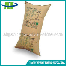 Kraft Paper and PP Woven Dunnage Air Bag for Transport